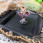 【2024年4月10日〜4月20日ぴよ工房感謝祭】【8月新作】「食品ミニチュア　カップゼリー　コーヒーゼリー」KPZ9