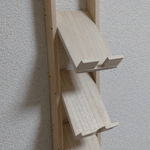 【オーダー用】立て掛け充電器用 ウォールシェルフ
