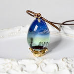 夜明けの空 レジンアクセサリー ネックレス