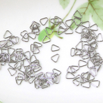 三角カン　ステンレス　100個前後　6.5×５mm　   C-9