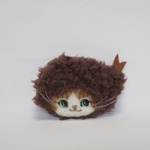 コゲコゲエビフライさんストラップ  茶白(定形外発送無料)