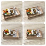 ミニチュアダム放流カレー