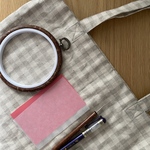 【刺繍セット】トートバッグと道具