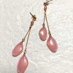 桜貝２連のピアス