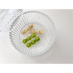 mini flower beas clip 2set  キッズヘアアクセサリー　キッズヘアピン　フラワー　クリップ　出産祝い　ギフト　誕生日　お祝い　プチギフト  ヘアクリップ