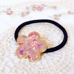 [レジン]ドライフラワー🌸ヘアゴム｜ピンク