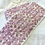 [50cm] インド刺繍リボン　ファブリック　広幅　B