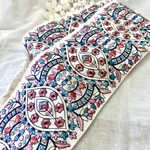 [50cm] インド刺繍リボン　ファブリック　広幅　E