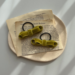 velvet ribbon (light green)