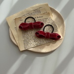 velvet ribbon (berry red)
