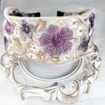 1000円🎉 12/31まで ☆インド刺繍リボン カチューシャ　No.e017