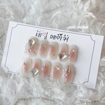No150 cheek Jewelry kirakira nail✧︎*。