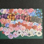 お花フレークシール