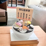 ぐるぐる回る回転寿司🥳