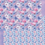 【10枚】Fall Flowers🌼ペーパー💙Blue