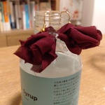 秋こそ耳出してこ！シフォンリボンピアス  