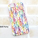 カラフル骸骨柄スマホケースiPhone12/iPhoneSE/iPhone15/iPhone14/iPhoneXR/iPhone13/iphone8/iphone11/ハロウィン