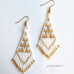 "angel's feather "フリンジピアス or イヤリング