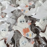 ハロウィンゴースト    ココア（E：Boo！ ）アイシングクッキー