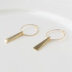 ピアス　metal　bar