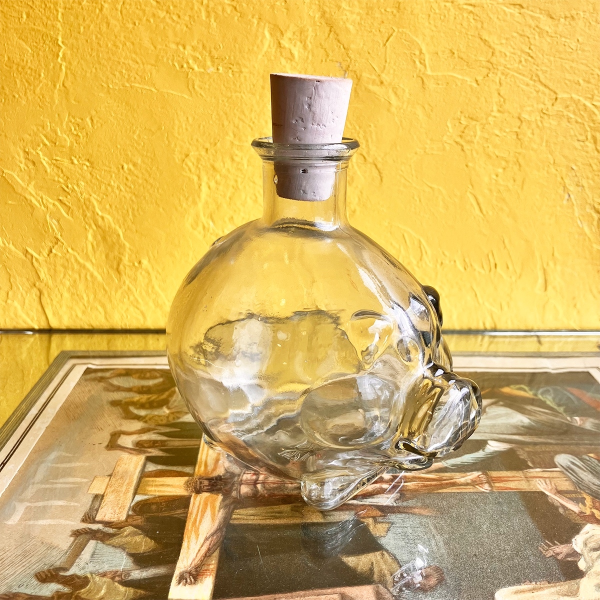 KEFLA DEPOSE Vintage Pig Glass Bottle 0.2L 5,925円