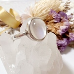 キャッツアイムーンストーンsilver925ring♡（11号）