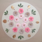 押し花セットD＜組み立ての花＆レースフラワー他＞