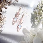 【本日21時販売】✧透け感オーロラの小粒ピアス/イヤリング✧