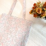 リバティとリネンのA4トート