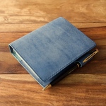  【L様オーダー品】　Micro5 システム手帳 Blue【Square】