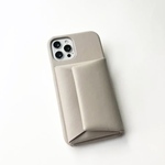 名入れ　本革　 レザー　iphone14 14pro 名入れ　カード入れ付き　IPHONEケース　