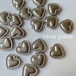 304stainless Heart charm