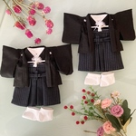 miee89さま専用：メルちゃんサイズの羽織袴セット＊黒紋付2セット