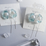 【ピアス】ice 鉱石