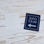 【売り尽くしSALE！半額！】フロッキープリント〈ONE WAY*3枚セット〉