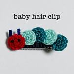 ベビー ヘアクリップ イモムシ✩.*˚
