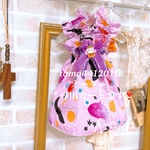 tama441201様オーダー専用カートです❣️ コーデュロイ　シャーリングワンピース4着　ハロウィン🎃ピンクワンピース1着　