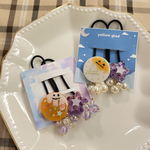 手描きサークルカボチャ🎃（星⭐️パール）