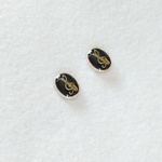 460h.Ac 楽器 サックス ピアス/イヤリングへの変更可 プチプラギフトにも◎