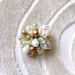 ビーズブローチ