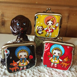 昭和レトロ文化人形ミニがま口