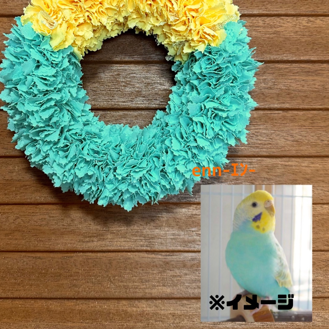 スワロフスキー 鳥 インコ ラブバード 希少♥