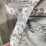 [実物のお色味と違う場合があります] インド刺繍リボン　花　インド刺繍　スパンコール　刺繍リボン　リボン　りぼん　※10月8日よりゆうパケットにて発送