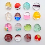 1097    ガラスビーズ　大粒　アラカルト　縦10〜14mm