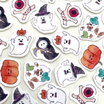 Halloweenフレークシール（24枚入り）