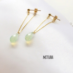 雫ピアス＊スワロフスキー＊