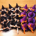 D.W.Bambino様専用 ハロウィン魔女帽子ヘアクリップ
