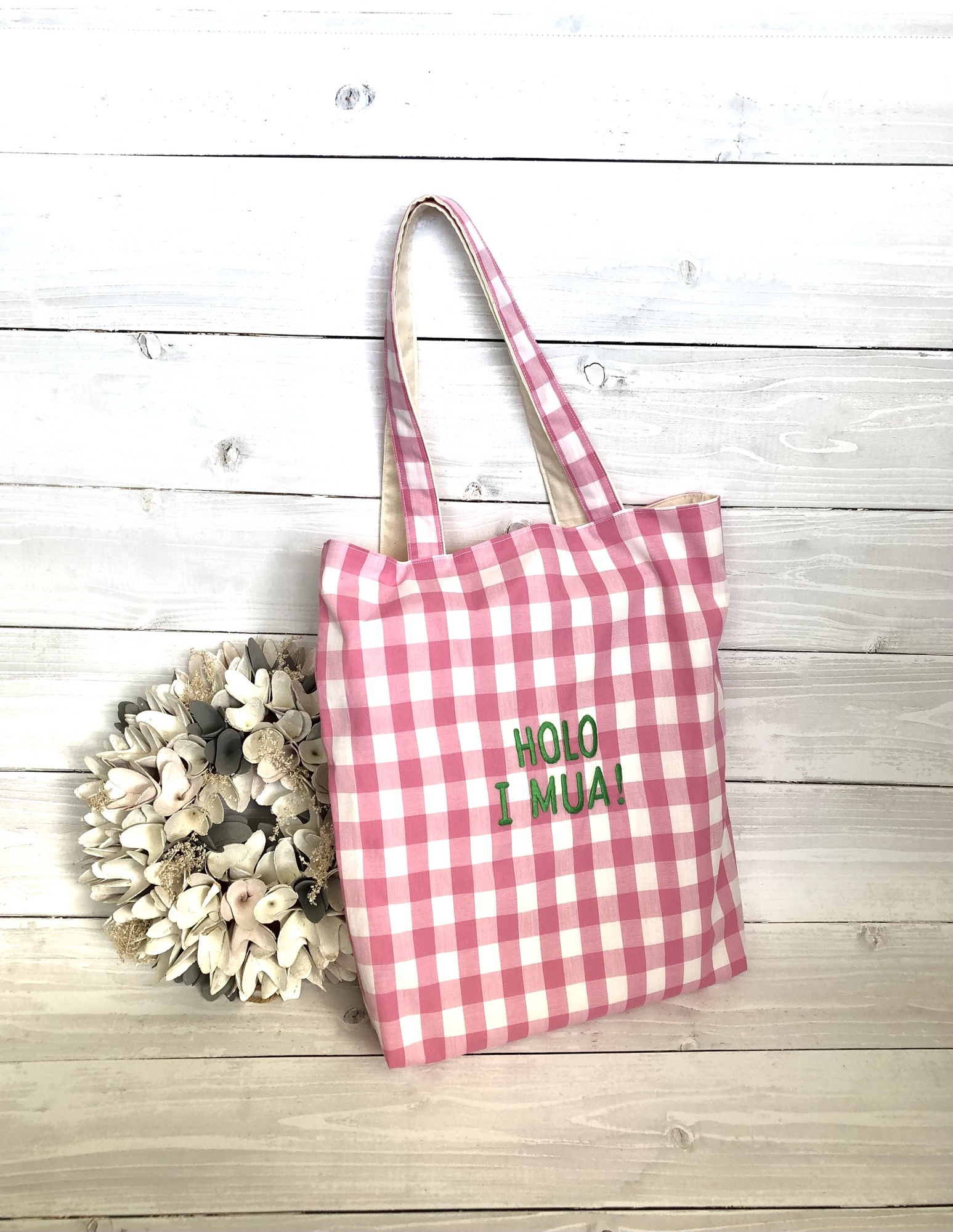 イニシャル刺繍のミニバネ口ポーチ - LAISSE PASSE GALLERY