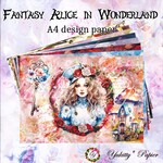 【送料無料・デザペお試しセット】デザインペーパー 不思議の国のアリス ファンタジーシリーズ
