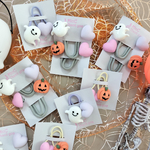 ハロウィン♡かぼちゃ  おばけ  ハート  ヘアゴム  キッズ  ベビー